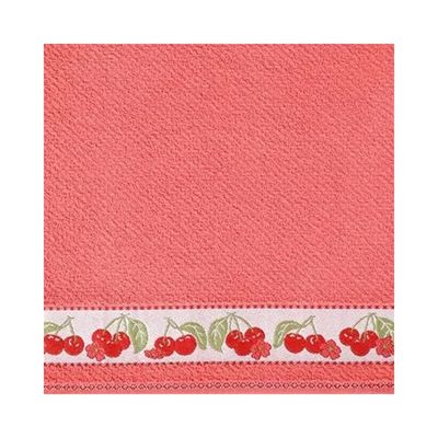 Pano de Prato Jacquard 45cm x 70cm Vida Cerejas Dohler