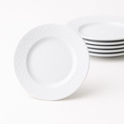 Prato Sobremesa Tramontina Ingrid em Porcelana HS 21 cm