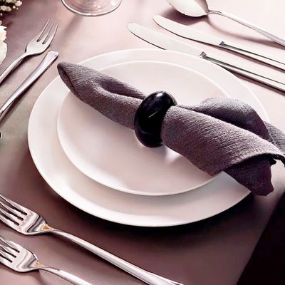 Prato Raso de Porcelana Leonora 25cm 12 Unidades - Tramontina 96010/204