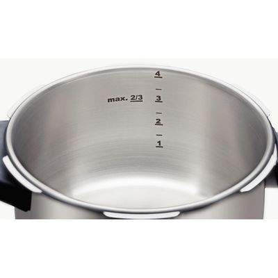 Panela De Pressão 6l Tramontina Aço Inox Fundo Triplo Solar