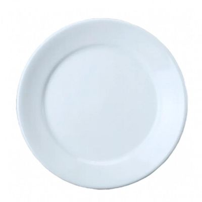 Jogo 4 Pratos de Jantar Porcelana 24,5 cm Bar Hotel Germer