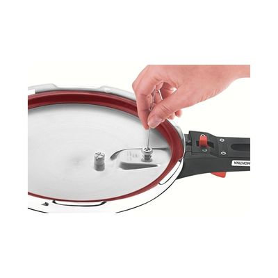 Panela De Pressão 4,5l Tramontina Aço Inox Fundo Triplo Solar