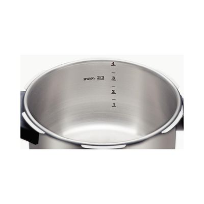 Panela De Pressão 4,5l Tramontina Aço Inox Fundo Triplo Solar