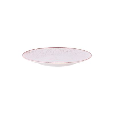 Prato Raso Rústico 25 cm Porcelana Decorada Tramontina