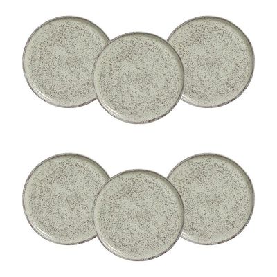 Conjunto de Pratos para Pão Porto Brasil Bio Pistache - 6 Peças