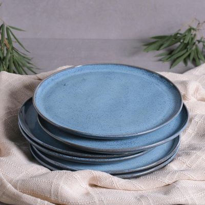 Conjunto de Pratos Rasos Porto Brasil Linhas Bio Breeze 27,5cm - 6 Peças