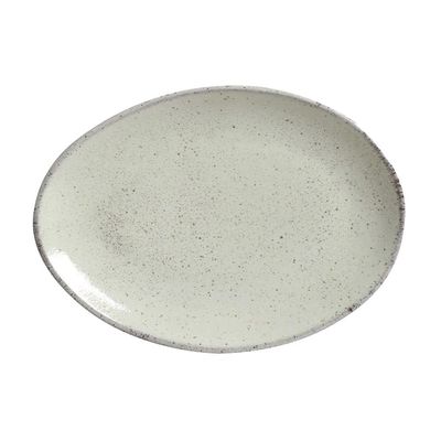 Conjunto de Pratos de Sobremesa Ovais Porto Brasil Orgânico Pistache 22,5cm - 6 peças