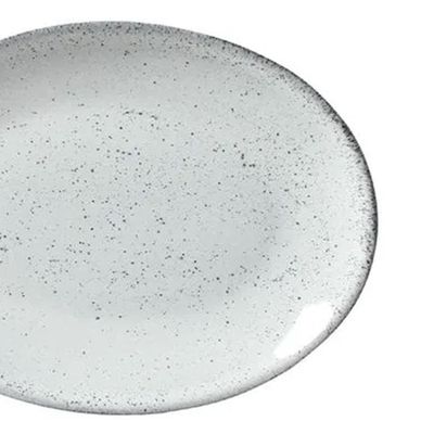 Conjunto de Pratos de Sobremesa Ovais Porto Brasil Orgânico Echo 22,5cm - 6 peças