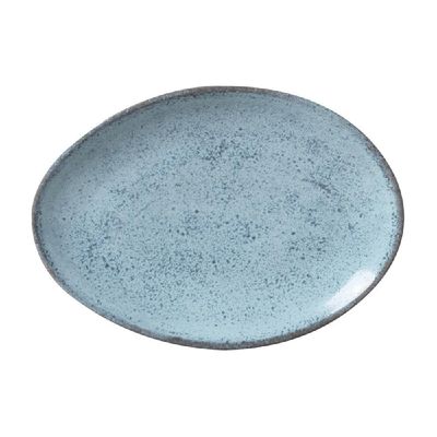 Conjunto de Pratos de Sobremesa Ovais Porto Brasil Orgânico Breeze 22,5cm - 6 peças