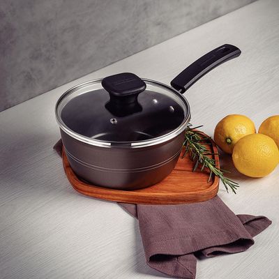 Panela Tramontina Sicília em Alumínio com Revestimento Interno e Externo em Antiaderente Starflon Excellent 20 cm - Avelã