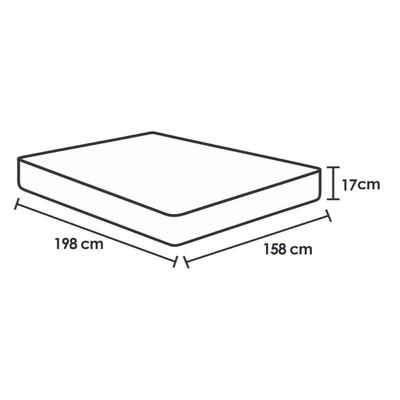 Cama Box Baú Queen: Colchão Anatômico Paropas D33 Confort Ultra Firme+Base CRC Suede Clean (158x198)