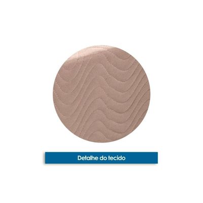 Conjunto Box King: Colchão Anatômico Paropas D33 Confort Ultra Firme+Base CRC Suede Bege (193x203)