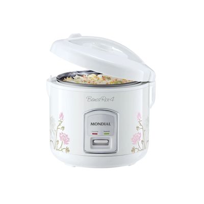 Panela Elétrica de Arroz Mondial Bianca Rice NPE-05-5X Branca 5 Xícaras - 220V UNICA