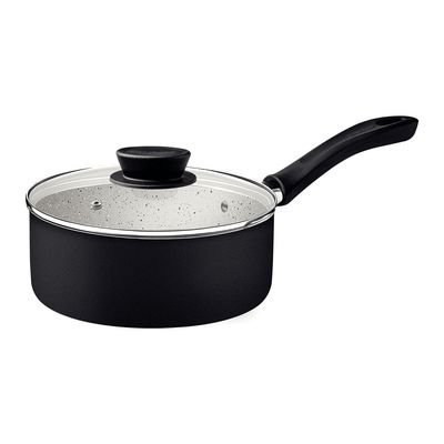 Jogo de Panelas Antiaderente Linz Tramontina Preto 4Pçs UNICA