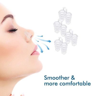 Aparelho Nasal Anti Ronco 4 Peças Com Case
