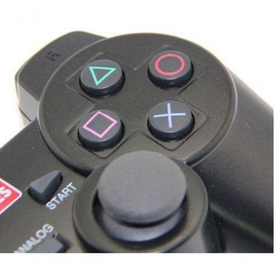 Controle Playstation 2 Dualshock 2 PS2 Slim Joystick Preto