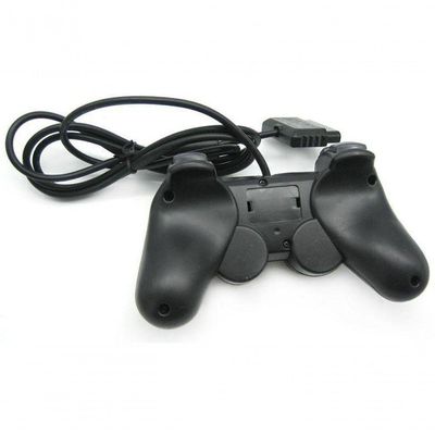 Controle Playstation 2 Dualshock 2 PS2 Slim Joystick Preto