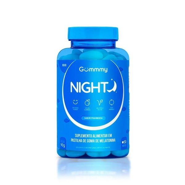 Gummmy Night (30 Gomas) - Sabor: Framboesa
