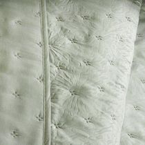 Kit Colcha Casal Sensatti 3d Embossed 220x240cm Verde Alfafa