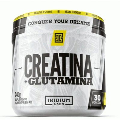 Creatina + Glutamina 240g