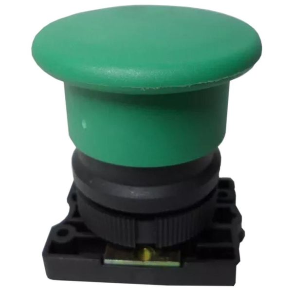 Botão à Impulso Tipo Soco Verde 60mm - Slpfn2m6 - Steck Soco Vd 60mm S-pfn2m6-slpfn2m6 Steck