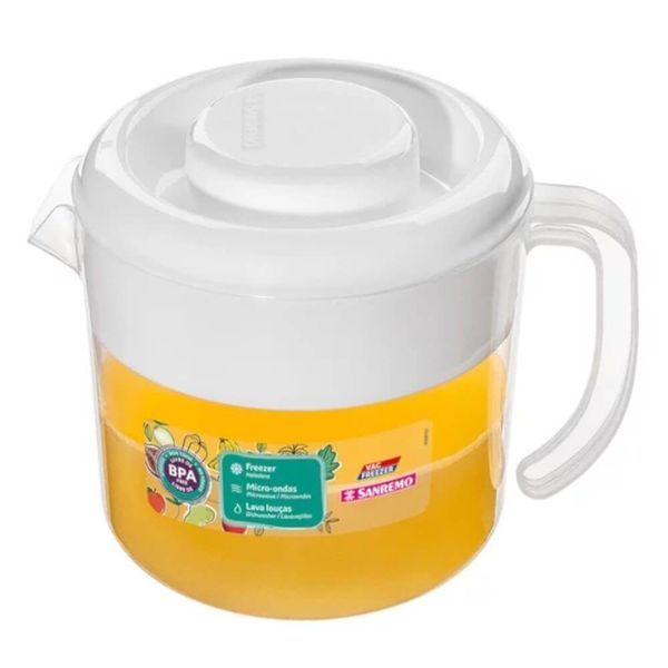 Jarra De 1 Litro Cores Sortidas - 791-2 - Sanremo Jarra 1l Ref.791-2 Sanremo