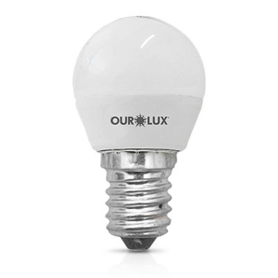 Lâmpada Superled Bolinha G45 De 4 Watts E 2700k - 20008 - Ourolux Lamp.superled S30 4w E14