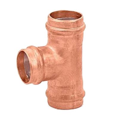 Ramo Cobre Tee 28mm Com Solda - - Ramo Te Cobre C-solda 28x28x28mm - - Ramo
