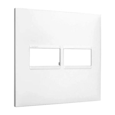 Placa 1+1 Posto 4x4 Branca 618511bc