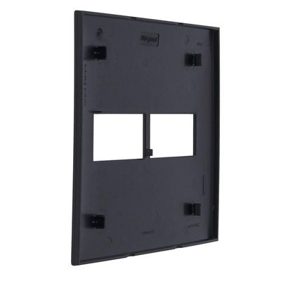 Placa 1+1 Posto 4x4 Preta 618511pt