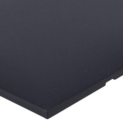 Placa Cega 4x4 Preta 618510pt