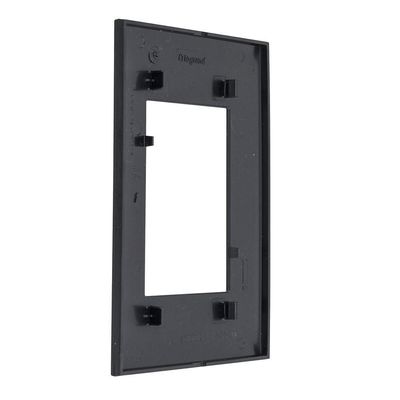 Placa 3 Postos 4x2 Preta 618503pt