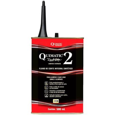 Fluido De Corte Para Alumínio Quimatic 2 500 Ml - Ag1 - Tapmatic Fluido P-corte 500ml Tapmatic Ag1