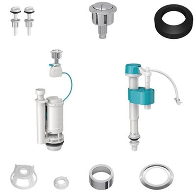 Kit Universal Duplo Acionamento Para Caixa Acoplada - - Deca Kit Acionamento P-cx Acoplada