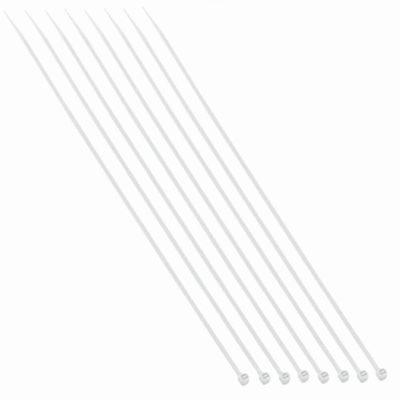Abraçadeiras De Nylon Branca 2.5x150mm Com 100 Unidades - 8627 - Brasfort