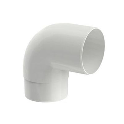 Joelho 90° Condutor Circular Aquapluv Style Branco - 32158927 - Tigre Joelho 90 Condutor Br 32158927
