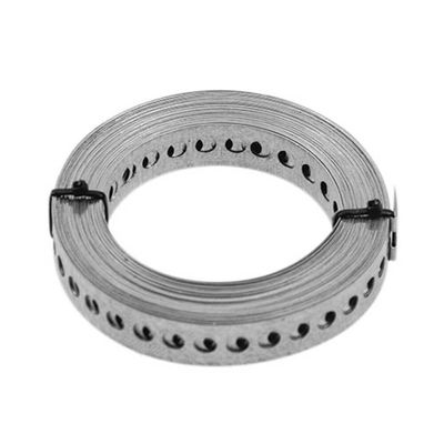 Fita De Aço Perfurado 0,40mm 17mm X 10 Metros - 05955 - Fixwell