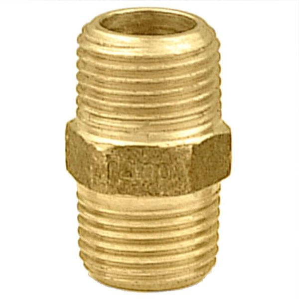Niple Duplo De Latão M3-4""xm3-4"" - - Ramo Niple Duplo De Latão M3-4"xm3-4" - - Ramo