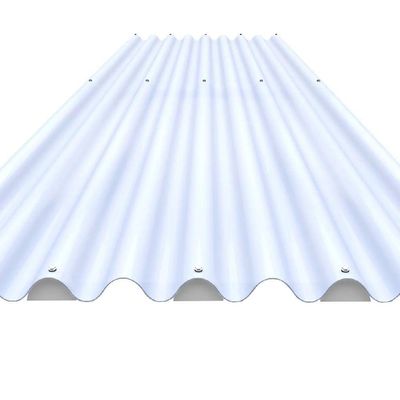 Telha Plástica Onda Alta 1,2mm 2,44x1,10 Metros - - Atco Telha Plast Onda Alta 2,44x1,10 Atco-ibrap