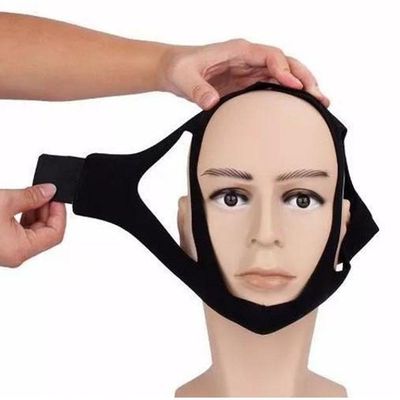 Faixa Cinta De 3 Pontos Anti Ronco Apnéia Cabeça E Queixo