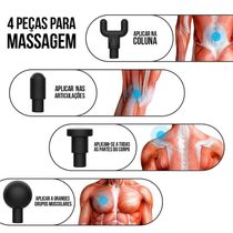 Massageador Muscular Facial Físico 6 Níveis Le 320 Azul