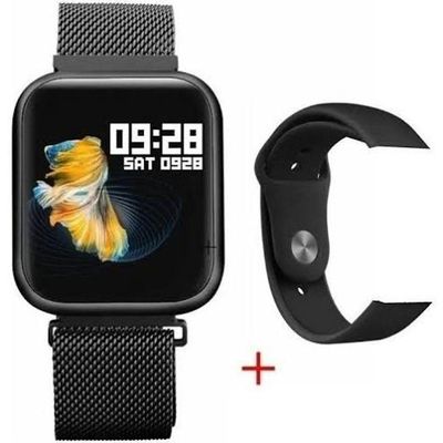 Relógio Inteligente Smart P70 Esportivo Cardíaco 2 Pulseiras