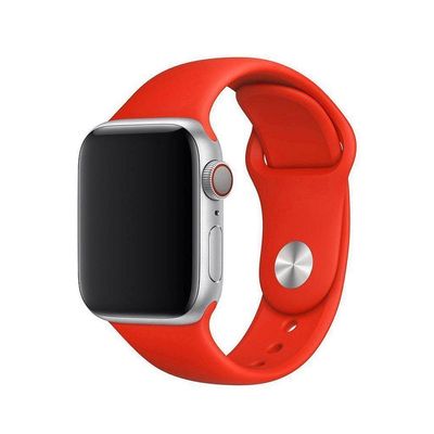 Pulseira Vermelha Para Apple Watch, Iwo, W26 - Sm 42Mm