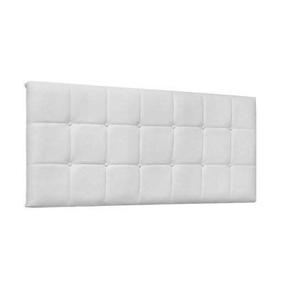 Cabeceira Painel Verona Solteiro 90cm Corino Branco