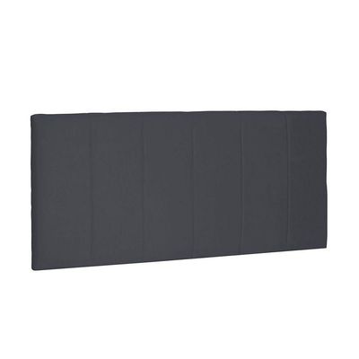 Cabeceira Painel Arizona Solteiro 90cm Suede Cinza