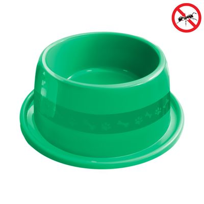 WE DROP - Comedouro Para Gatos e Cachorros 1000ml Anti Formiga Grande - Verde