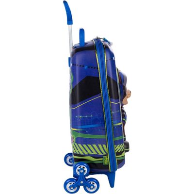Mala Infantil Harry Patrulha Canina 3D com Rodinhas - Azul