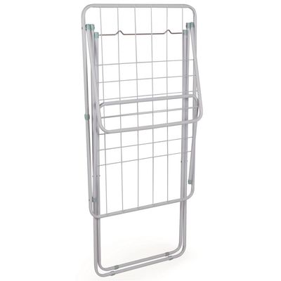 Varal de Chão Mor 6005 em Aço Dobrável com Abas - Branco