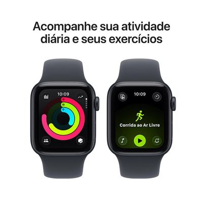 Apple Watch SE 3 GPS 40mm Pulseira Esportiva P/M Meia-