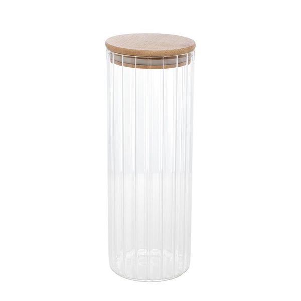 Porta Mantimento Wolff 1,1L Vidro Borossilicato Tampa Transparente